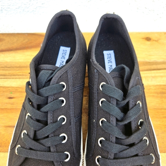 Steve Madden Emmi Platform Lace Up Sneakers Size 9.5 - Picture 9 of 16